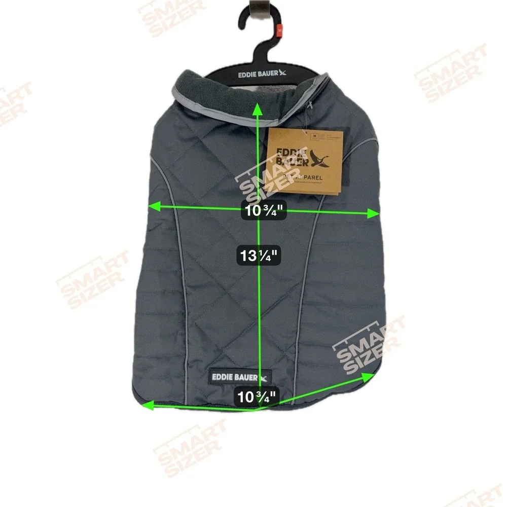 EDDIE‎ BAUER DOG JACKET MEDIUM GRAY NEW!!!